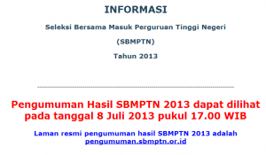 pengumuman-sbmptn