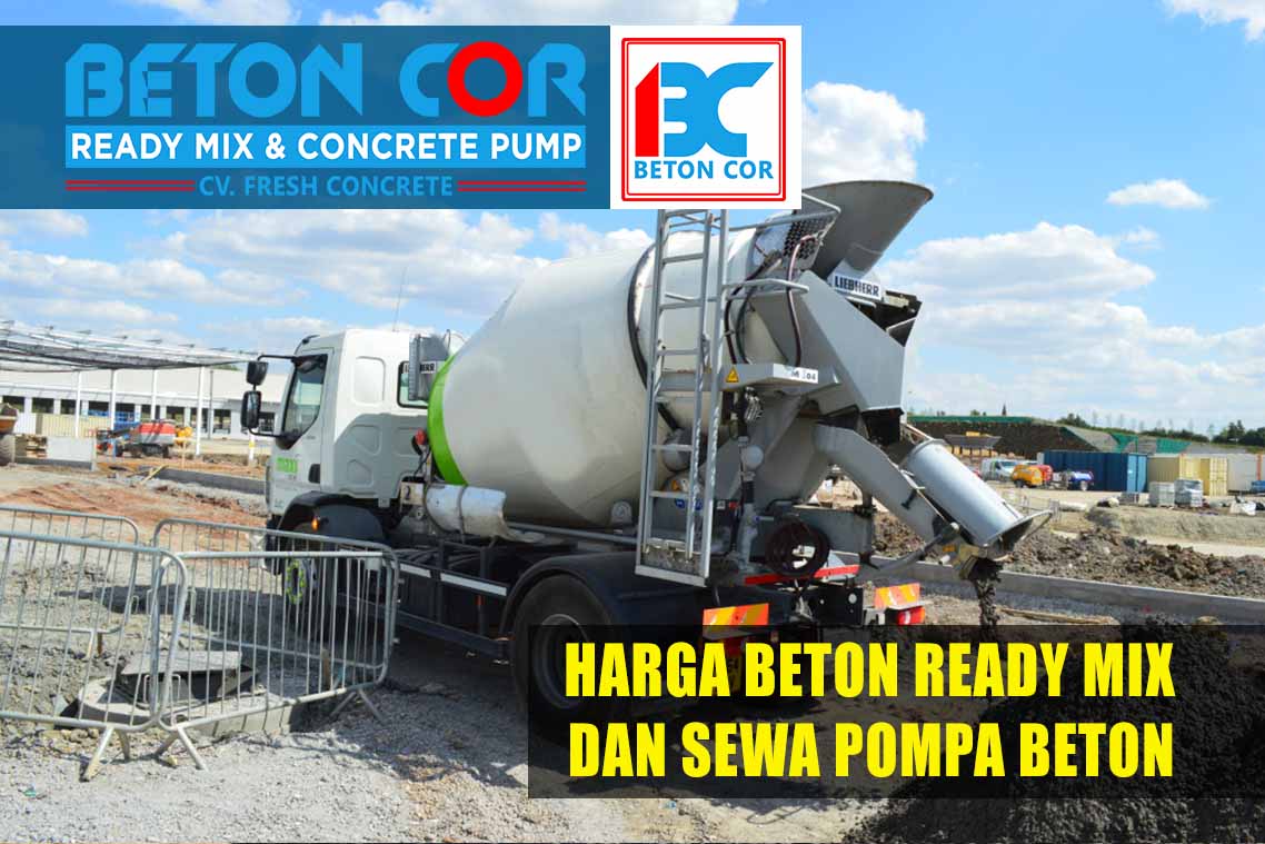 beton cor ready mix dan concrete pump