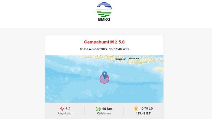 Terjadi Tiga Kali Gempa Susulan Usai Gempa M 6,2 Di Jember