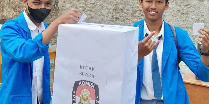 Pemilihan ketua osis di SMA Taman Islam Bogor