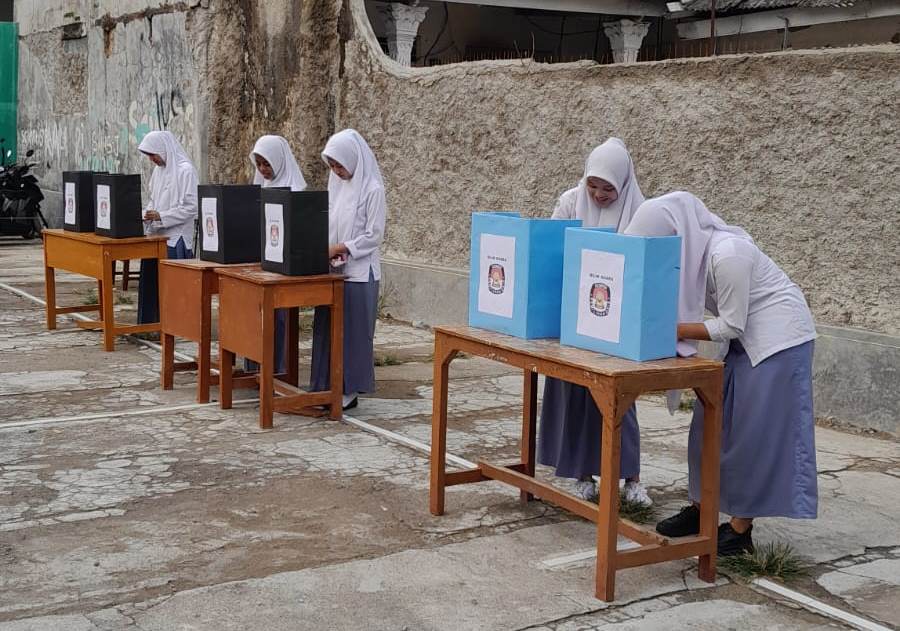 Pemilihan ketua osis di SMA Taman Islam Bogor