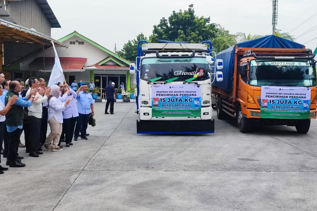 beras premium untuk jabodetabek dari bulog SPHP Food Station Pasar Induk