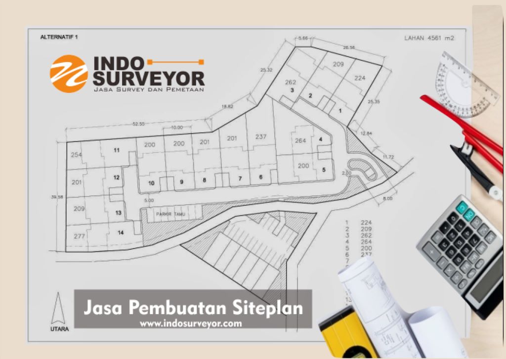 jasa pembuatan siteplan murah di indonesia